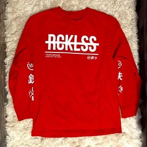 Red Reckless Long Sleeve